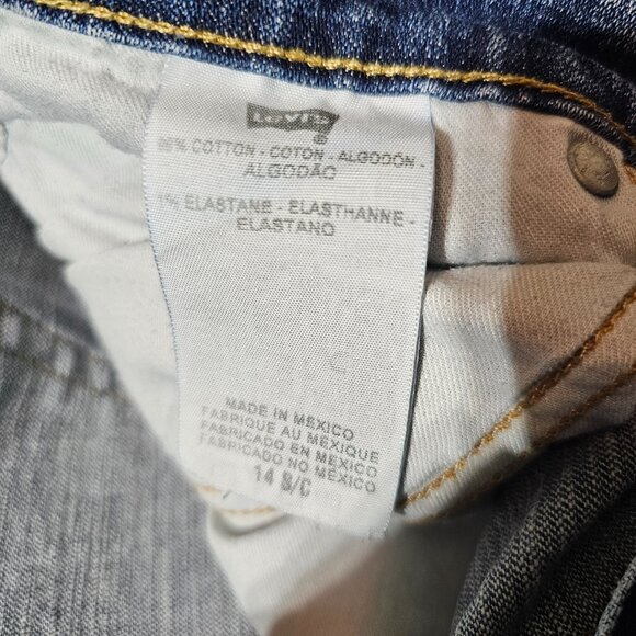 Levis 515 Bootcut Jeans Womens 14 Short - 34x29 - Picture 9 of 9